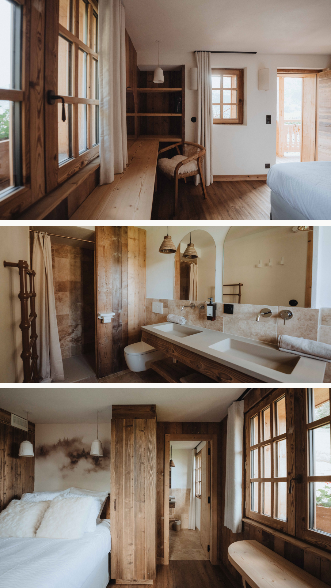 Suite nuptiale en bois du Gîte du Passant